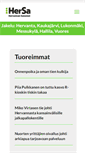 Mobile Screenshot of hervannansanomat.fi